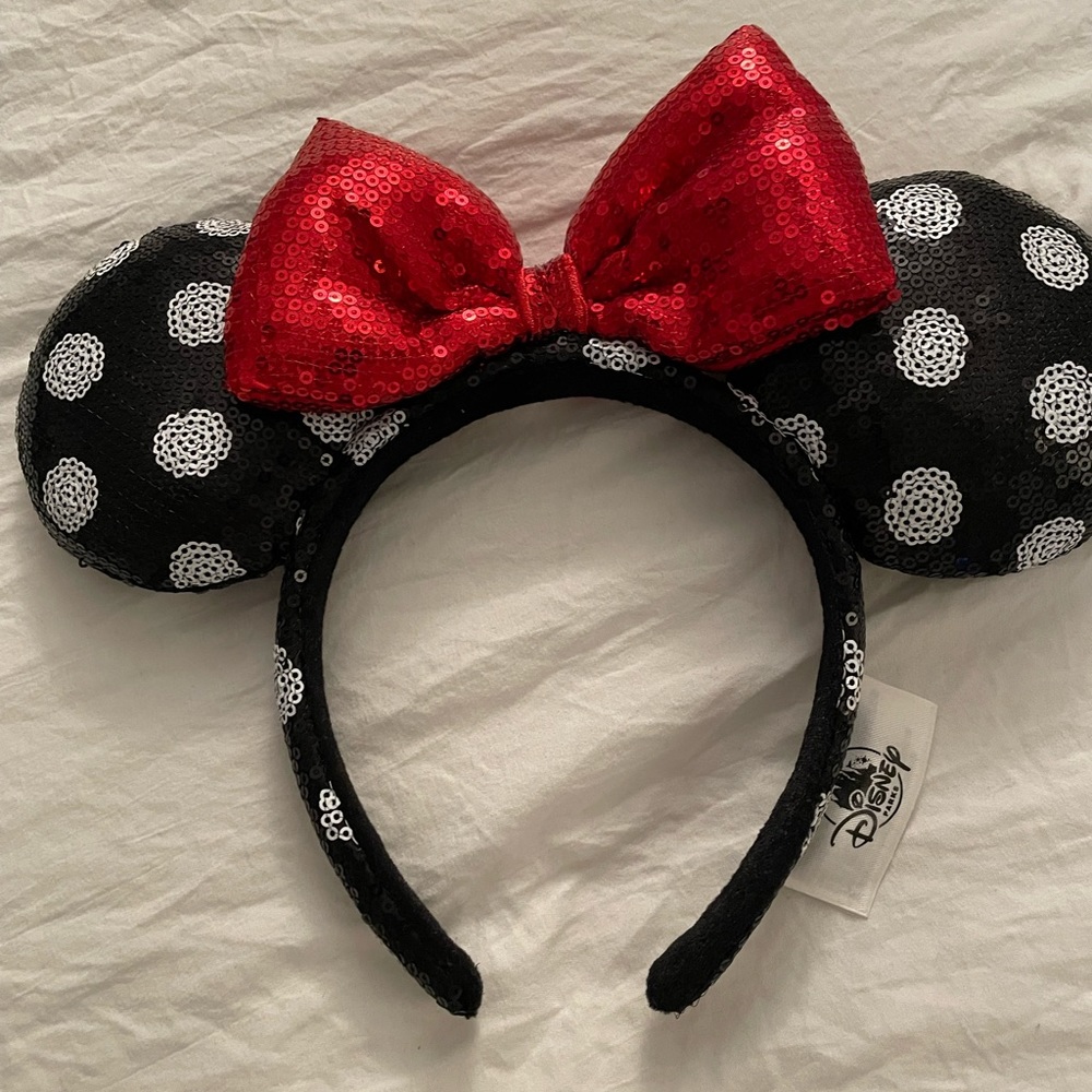 Disney Mini Mouse ears headband.
